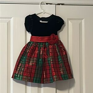 Bonnie Jean Toddler Holiday Dress Size 3T